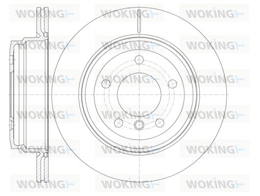 WOKING Piduriketas D6977.10