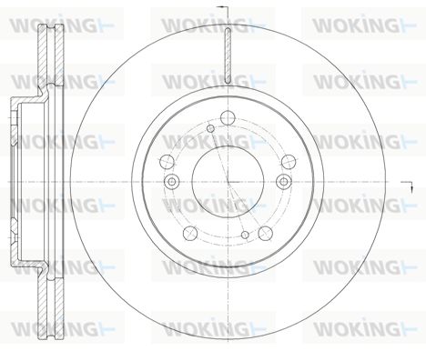 WOKING Piduriketas D6986.10