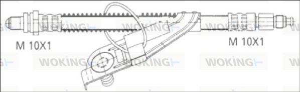 WOKING Тормозной шланг G1903.68