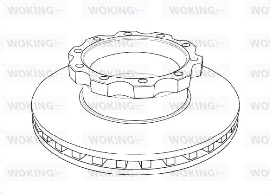 WOKING Piduriketas NSA1045.20