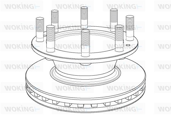 WOKING Piduriketas NSA1163.20