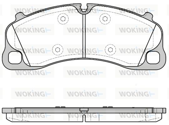 WOKING Piduriklotsi komplekt,ketaspidur P14973.00