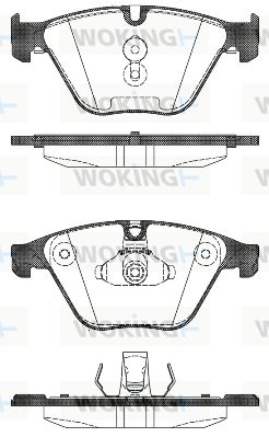 WOKING Piduriklotsi komplekt,ketaspidur P15963.00