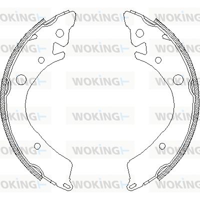 WOKING Piduriklots Z4084.00