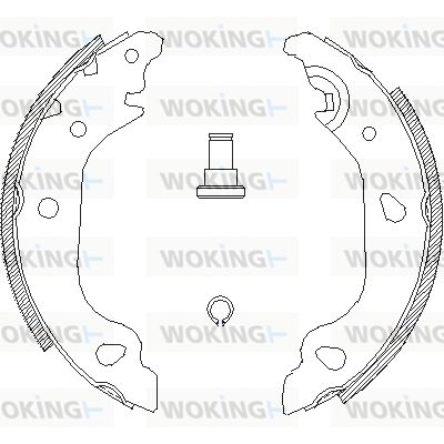 WOKING Piduriklots Z4098.01