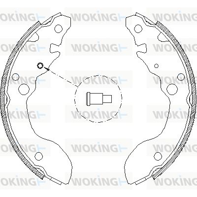 WOKING Piduriklotside komplekt Z4124.00