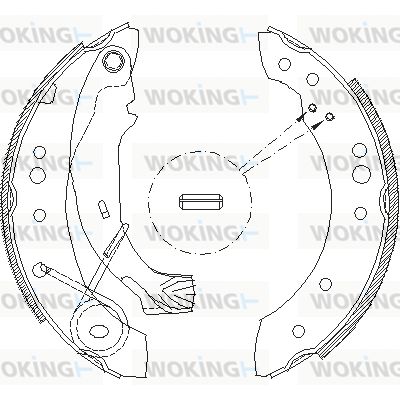 WOKING Piduriklots Z4149.00