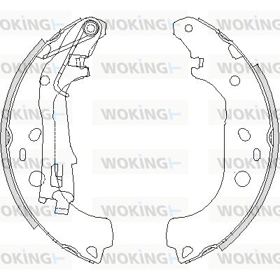 WOKING Piduriklots Z4206.00