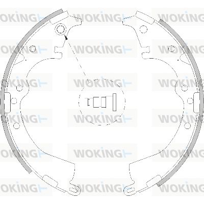 WOKING Piduriklots Z4217.00