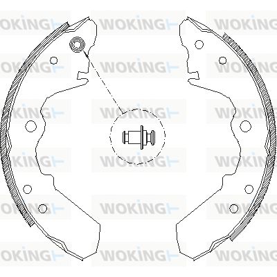 WOKING Piduriklotside komplekt Z4343.00