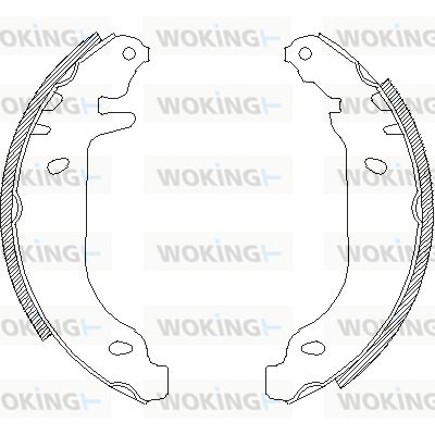 WOKING Piduriklotside komplekt Z4506.00