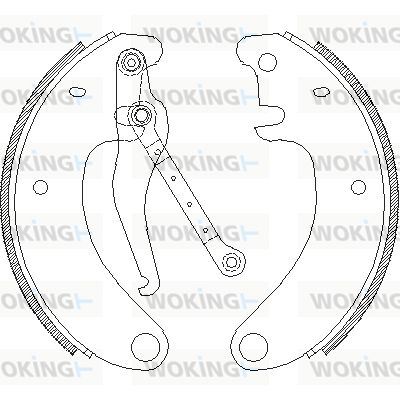 WOKING Piduriklotside komplekt Z4509.00