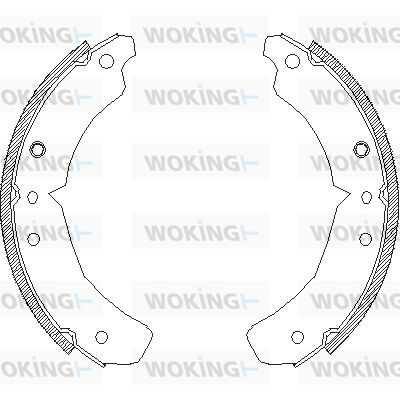 WOKING Piduriklotside komplekt Z4610.00