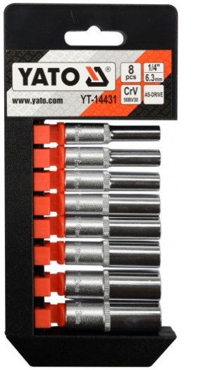 YATO Комплект накидных головок YT-14431
