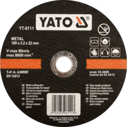 YATO lõikeketas, nurklihvkäi YT-5923