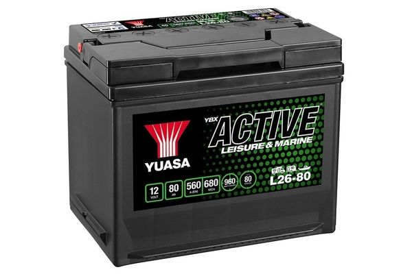 YUASA Стартерная аккумуляторная батарея L26-80