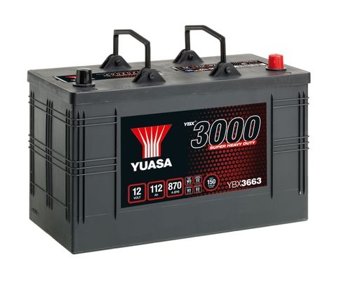 YUASA Стартерная аккумуляторная батарея YBX3663