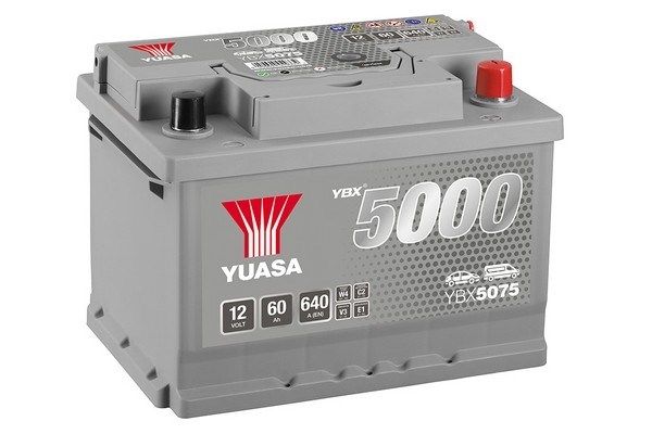 YUASA Стартерная аккумуляторная батарея YBX5075