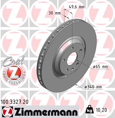 ZIMMERMANN Piduriketas 100.3327.20