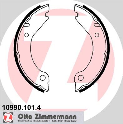 ZIMMERMANN Комплект тормозных колодок, стояночная тормозная с 10990.101.4