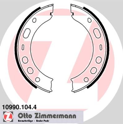 ZIMMERMANN Комплект тормозных колодок, стояночная тормозная с 10990.104.4