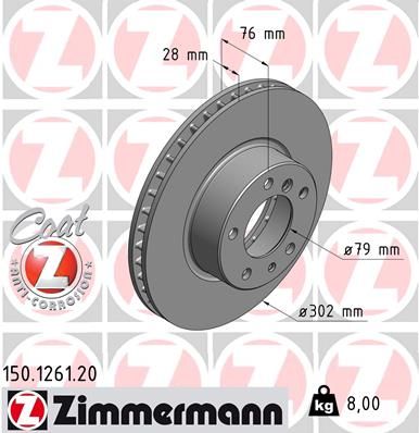 ZIMMERMANN Piduriketas 150.1261.20