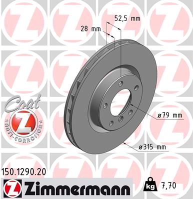 ZIMMERMANN Piduriketas 150.1290.20