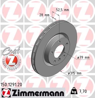 ZIMMERMANN Piduriketas 150.1291.20