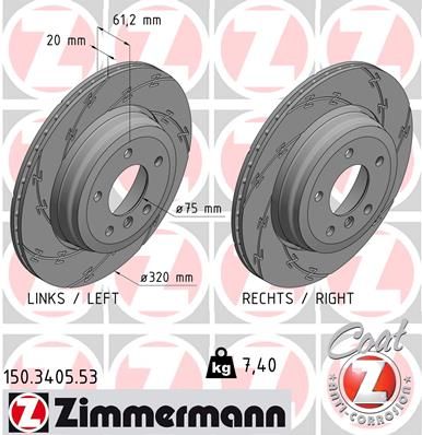 ZIMMERMANN Piduriketas 150.3405.53