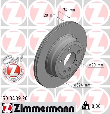 ZIMMERMANN Piduriketas 150.3439.20