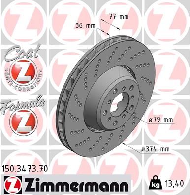 ZIMMERMANN Piduriketas 150.3473.70