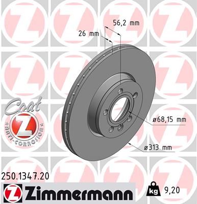 ZIMMERMANN Piduriketas 250.1347.20