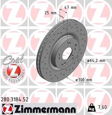 ZIMMERMANN Piduriketas 280.3184.52