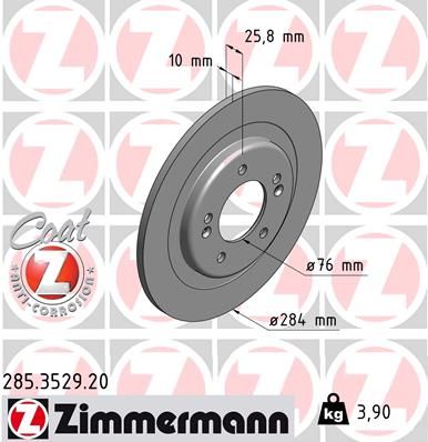 ZIMMERMANN Piduriketas 285.3529.20