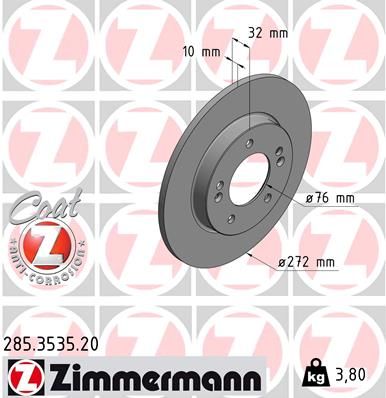 ZIMMERMANN Piduriketas 285.3535.20