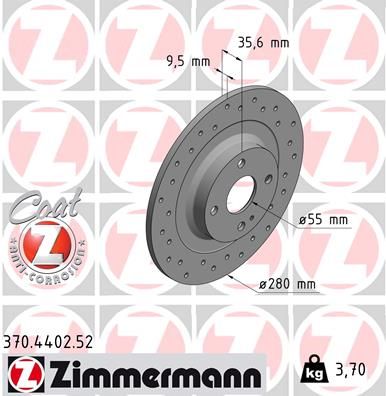 ZIMMERMANN Piduriketas 370.4402.52