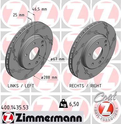 ZIMMERMANN Piduriketas 400.1435.53