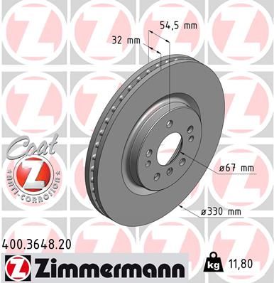 ZIMMERMANN Piduriketas 400.3648.20