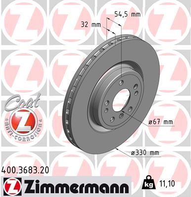 ZIMMERMANN Piduriketas 400.3683.20