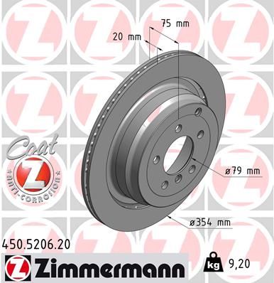 ZIMMERMANN Piduriketas 450.5206.20