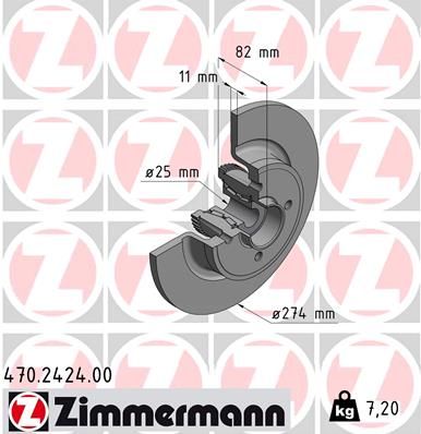 ZIMMERMANN Piduriketas 470.2424.00