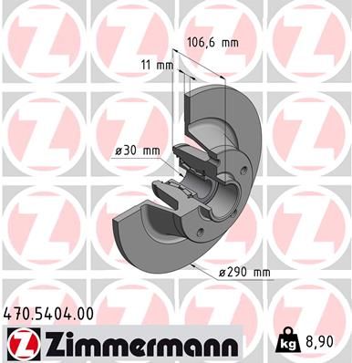 ZIMMERMANN Piduriketas 470.5404.00