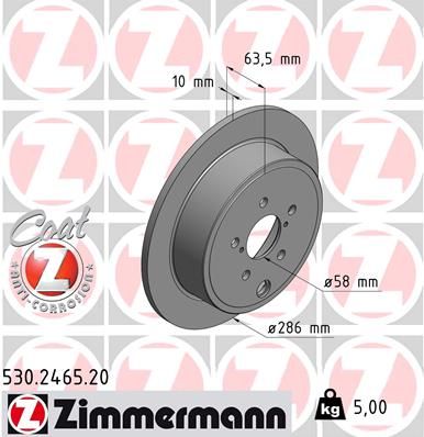 ZIMMERMANN Piduriketas 530.2465.20