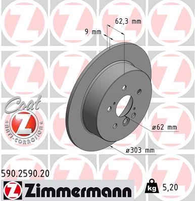 ZIMMERMANN Piduriketas 590.2590.20